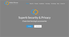 Desktop Screenshot of chainlinkfencing.org